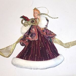 Beautiful Victorian Angel ornament or could be used tree topper